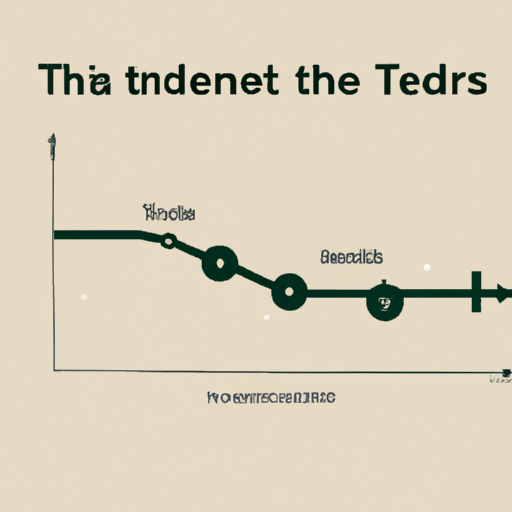 ייצוג גרפי של תנועת המחירים היציבה של Tether.